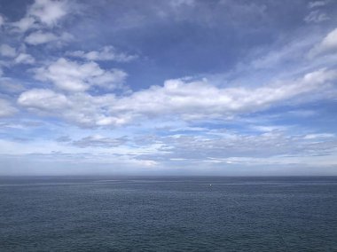 Güzel bir deniz manzarası. Doğa, seyahat