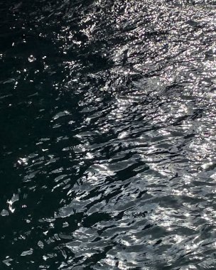 Dalgalar ve suyla soyut arkaplan