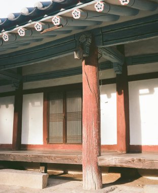 Çin şehrinin güzel mimarisi