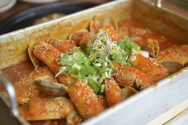 Çiğ yengeç fotoğrafı.