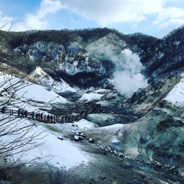 Dağ manzarası harika.