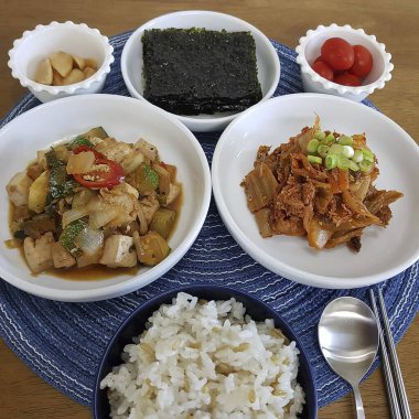 Lezzetli bir yemek fotoğrafı.