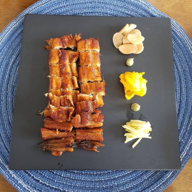 Kore yemeği, kızarmış domuz eti, Kore yemeği.,