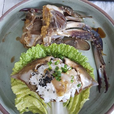 Kızarmış balığın mutfak fotoğrafı.