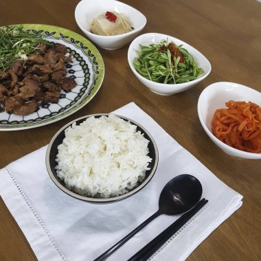 Bir pilav fotoğrafı.