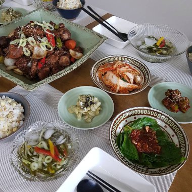 Bir mutfak fotoğrafı.