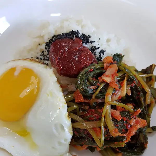 Geleneksel Kore yemekleri, turşulu pirinç.