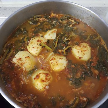 Lezzetli yiyeceklerin yakın görüntüsü