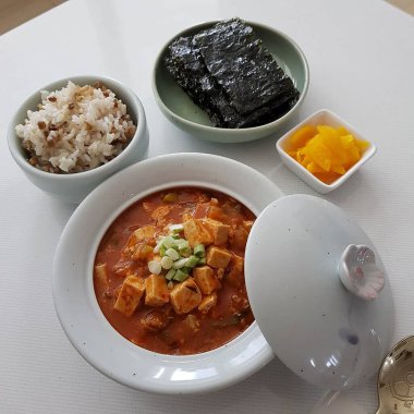 Sebzeli pilav fotoğrafı.