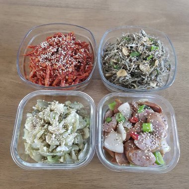 Kore yemeği, kimçili pilav ve lahana, Kore yemeği.