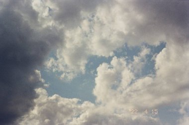 Gökyüzündeki bulutlar