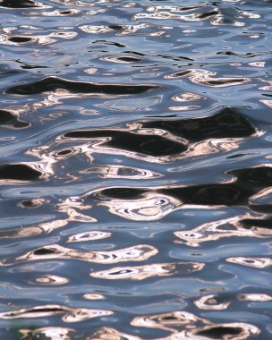 dalgalı su yüzeyi dokusu.