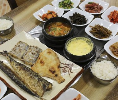 Kore geleneksel yemekleri kimchi