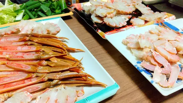 Lezzetli Asya yemeklerinin yakın görüntüsü