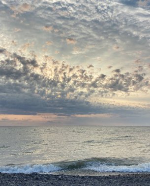 Deniz manzarası çok güzel. Doğa