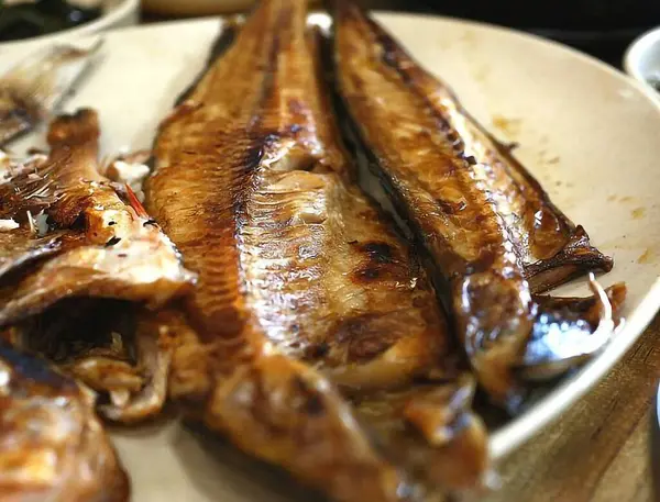 Lezzetli Asya yemeklerinin yakın görüntüsü