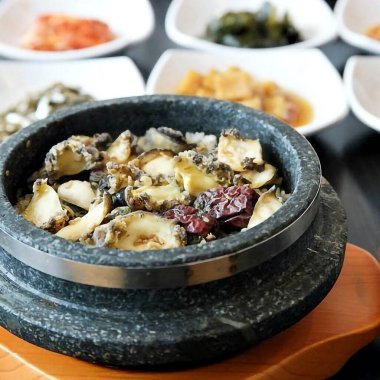 Kore yemeği pilavı, Kore geleneksel yemekleri.