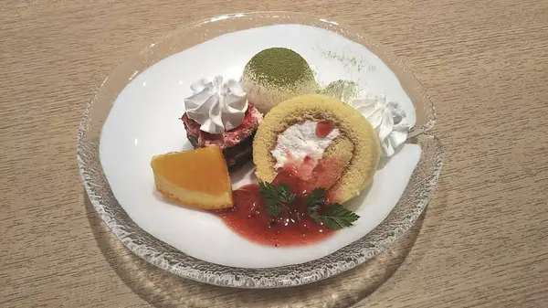 Lezzetli yiyeceklerin yakın görüntüsü