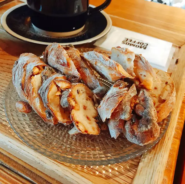 Lezzetli yiyeceklerin yakın görüntüsü