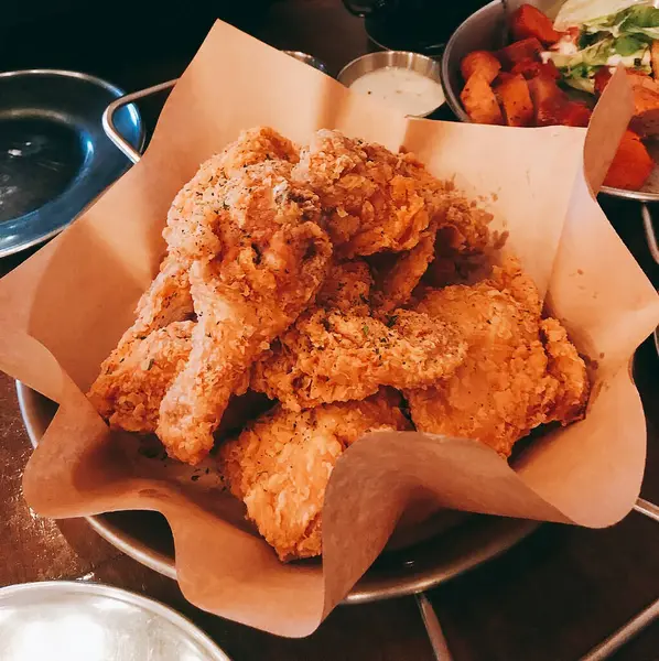 Lezzetli Asya yemeklerinin yakın görüntüsü