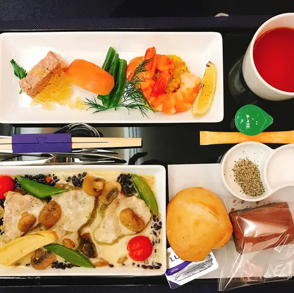 Lezzetli yiyeceklerin yakın görüntüsü