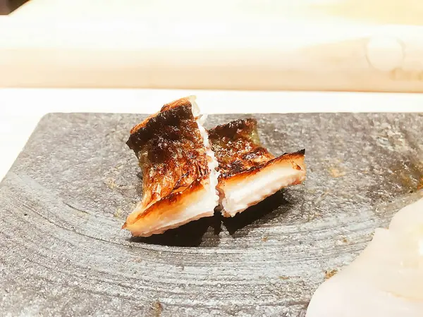 Japon mutfağı, suşi, manzarayı kapat.