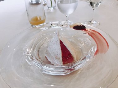 Lezzetli pastanın yakın görüntüsü