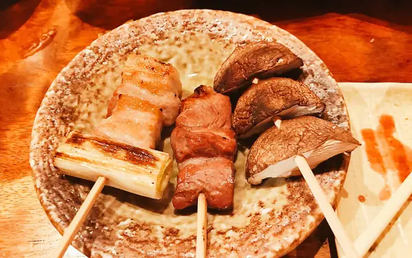 Lezzetli bir yiyeceğe yakın.