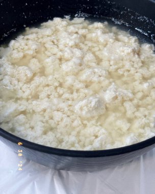 Kasede pilav pişirmek.