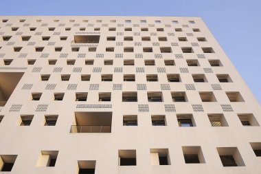 Şehirdeki modern apartman binası, valencia, İspanya