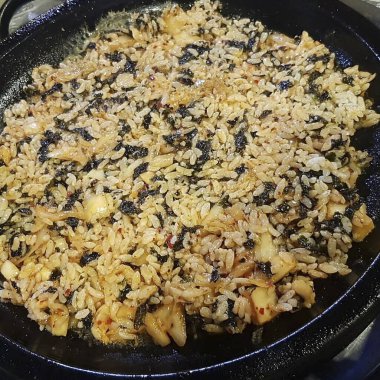 Deniz ürünleri ve sebze Fried Rice