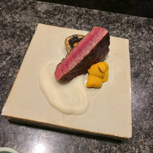 Lezzetli yiyeceklerin yakın görüntüsü