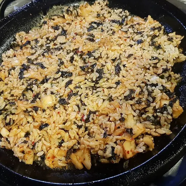 Deniz ürünleri ve sebze Fried Rice