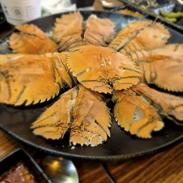 Lezzetli Asya yemeklerinin yakın görüntüsü