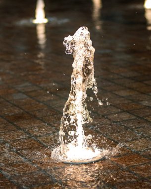 Fıskiyedeki su damlası