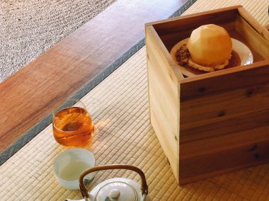 Restoranda çay seti