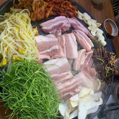 Lezzetli bir Çin yemeği fotoğrafı.