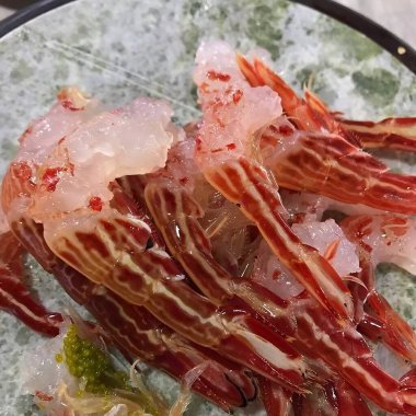 Lezzetli Asya yemeklerinin yakın görüntüsü