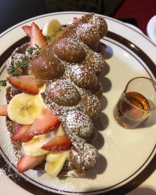 lezzetli kek çilek ile