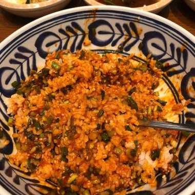 Deniz ürünleri ve sebze Fried Rice