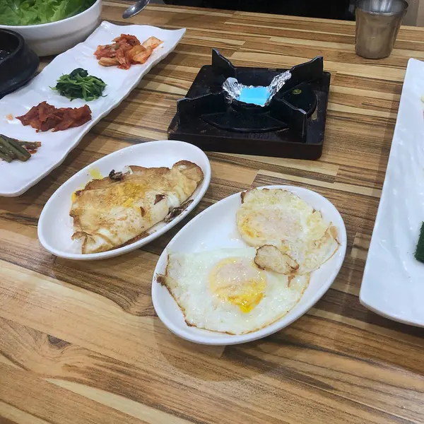 Lezzetli Asya mutfağının yakın görüntüsü