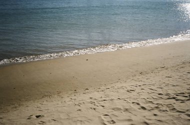 dalgalar deniz ve kum