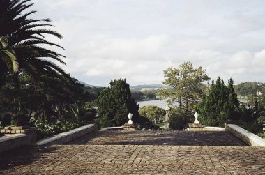 Barselona şehrinin güzel manzarası