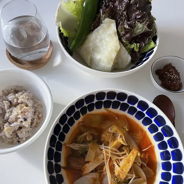 Çorbanın mutfak fotoğrafı.