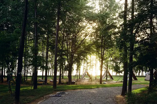 Parkın güzel manzarası