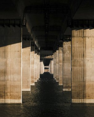 İsrail 'in başkentindeki köprü.