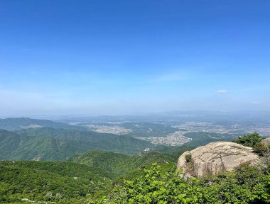 Dağların güzel manzarası