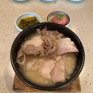 Çorbanın mutfak fotoğrafı.