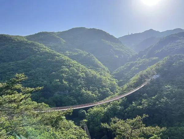 Dağların güzel manzarası