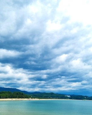 Güzel deniz manzarası